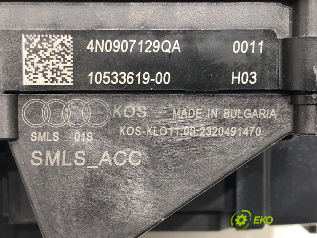 AUDI A6 C8 Avant (4A5) 2018 - 2022    40 TDI Mild Hybrid quattro 150 kW [204 KM] Hybryda silnik Diesla / elektryczny 2018 - 2022  Prepínač kombinovaný 4N0907129QA (Prepínače, spínače, tlačidlá a ovládače kúrenia)