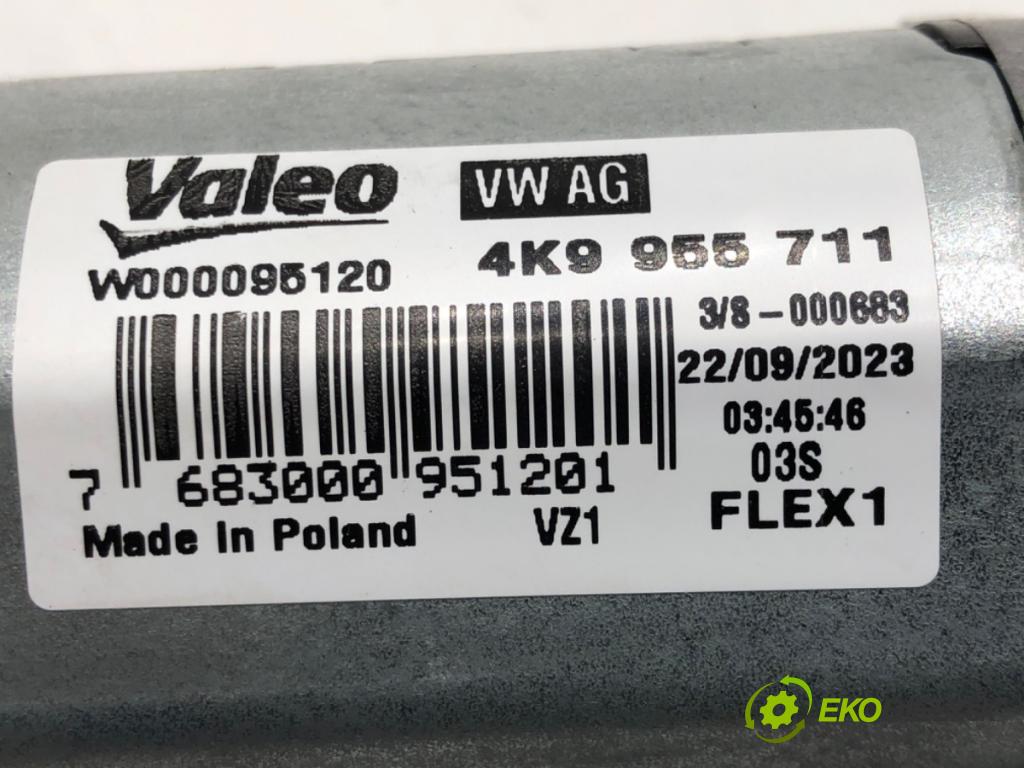 AUDI A6 C8 Avant (4A5) 2018 - 2022    40 TDI Mild Hybrid quattro 150 kW [204 KM] Hybryda silnik Diesla / elektryczny 2018 - 2022  motor stěračů zadní část 4K9955711