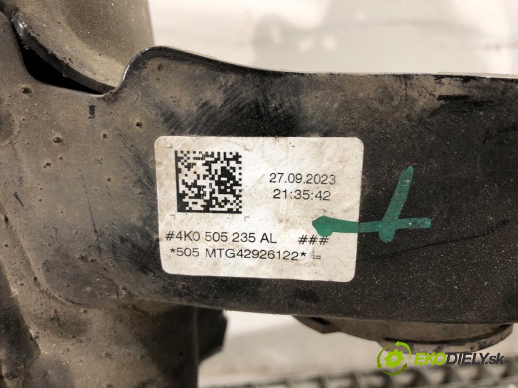 AUDI A6 C8 Avant (4A5) 2018 - 2022    40 TDI Mild Hybrid quattro 150 kW [204 KM] Hybryda silnik Diesla / elektryczny 2018 - 2022  výztuha zadní část 4K0505235AL