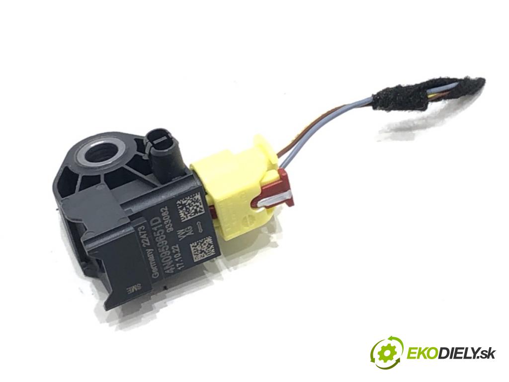 AUDI A6 C8 Avant (4A5) 2018 - 2022    40 TDI Mild Hybrid quattro 150 kW [204 KM] Hybryda silnik Diesla / elektryczny 2018 - 2022  Snímač nárazu 4N0959651D (Snímače nárazu)