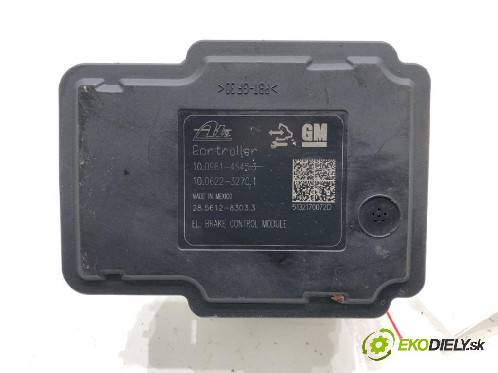 OPEL ZAFIRA TOURER C (P12) 2011 - 2022    2.0 CDTi (75) 121 kW [165 KM] olej napędowy 2011 - 2022  Pumpa ABS 13412552 (Pumpy ABS)