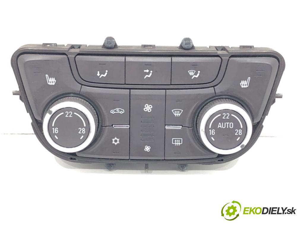 OPEL ZAFIRA TOURER C (P12) 2011 - 2022    2.0 CDTi (75) 121 kW [165 KM] olej napędowy 2011 - 2022  Panel ovládania kúrenia 20963732 (Prepínače, spínače, tlačidlá a ovládače kúrenia)