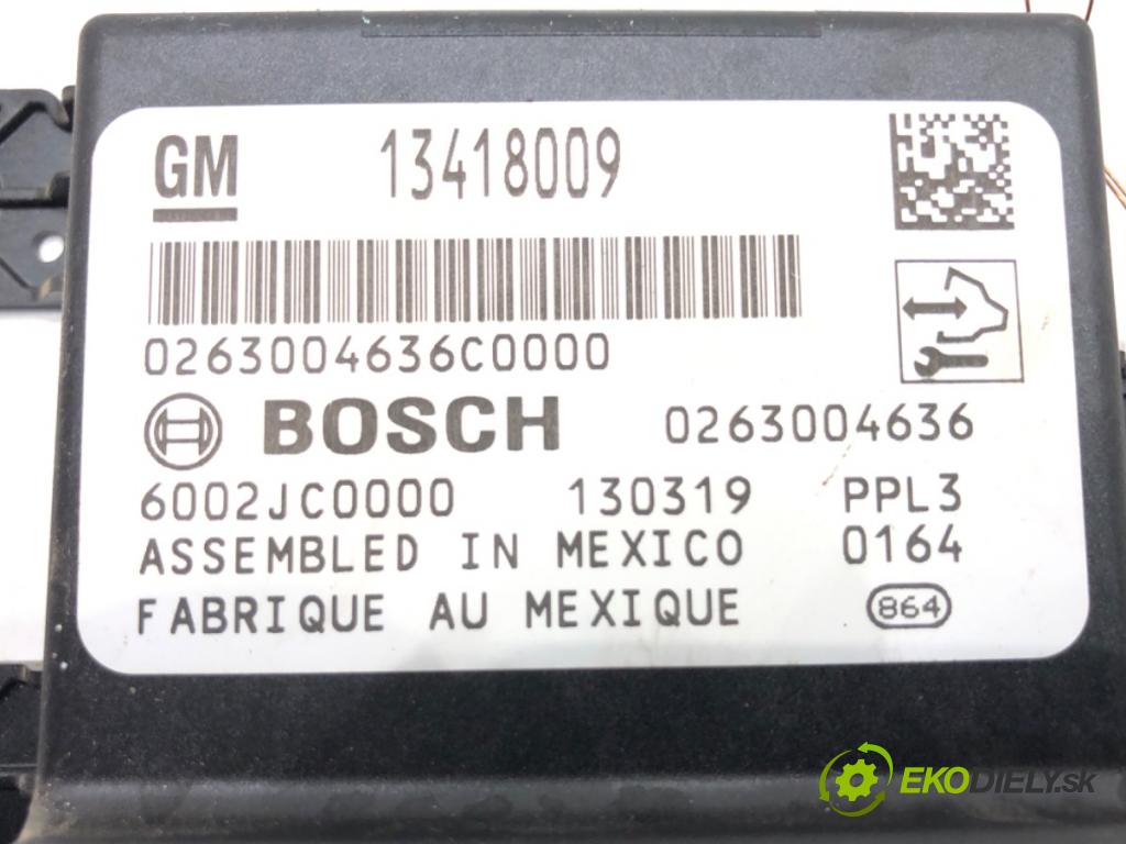 OPEL ZAFIRA TOURER C (P12) 2011 - 2022    2.0 CDTi (75) 121 kW [165 KM] olej napędowy 2011 - 2022  Modul PDC 13418009 (Ostatné)