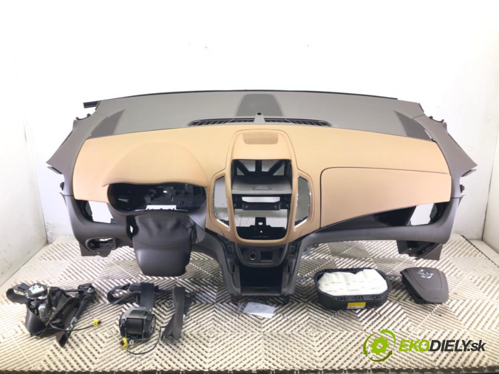 OPEL ZAFIRA TOURER C (P12) 2011 - 2022    2.0 CDTi (75) 121 kW [165 KM] olej napędowy 2011 - 2022  Palubná doska silentbloku pasy 13350065 13381058