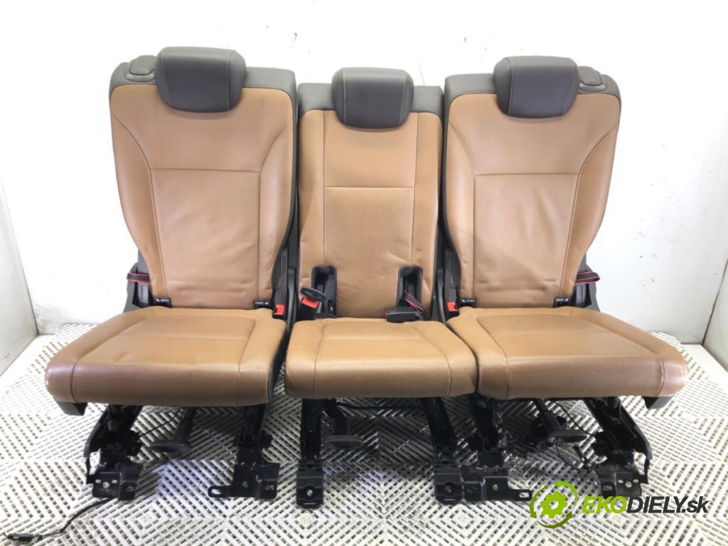 OPEL ZAFIRA TOURER C (P12) 2011 - 2022    2.0 CDTi (75) 121 kW [165 KM] olej napędowy 2011 - 2022  Sedadlá, sedačky Sedadlo bočné