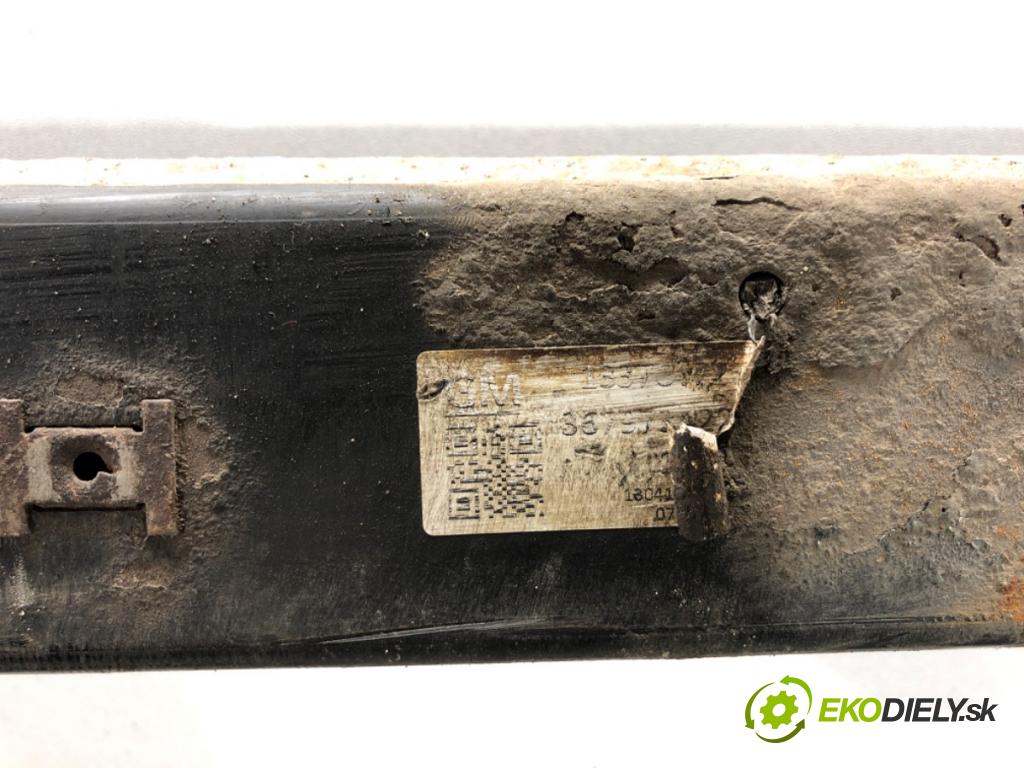 OPEL ZAFIRA TOURER C (P12) 2011 - 2022    2.0 CDTi (75) 121 kW [165 KM] olej napędowy 2011 - 2022  výztuha pod motor 13327070 (Výztuhy přední)