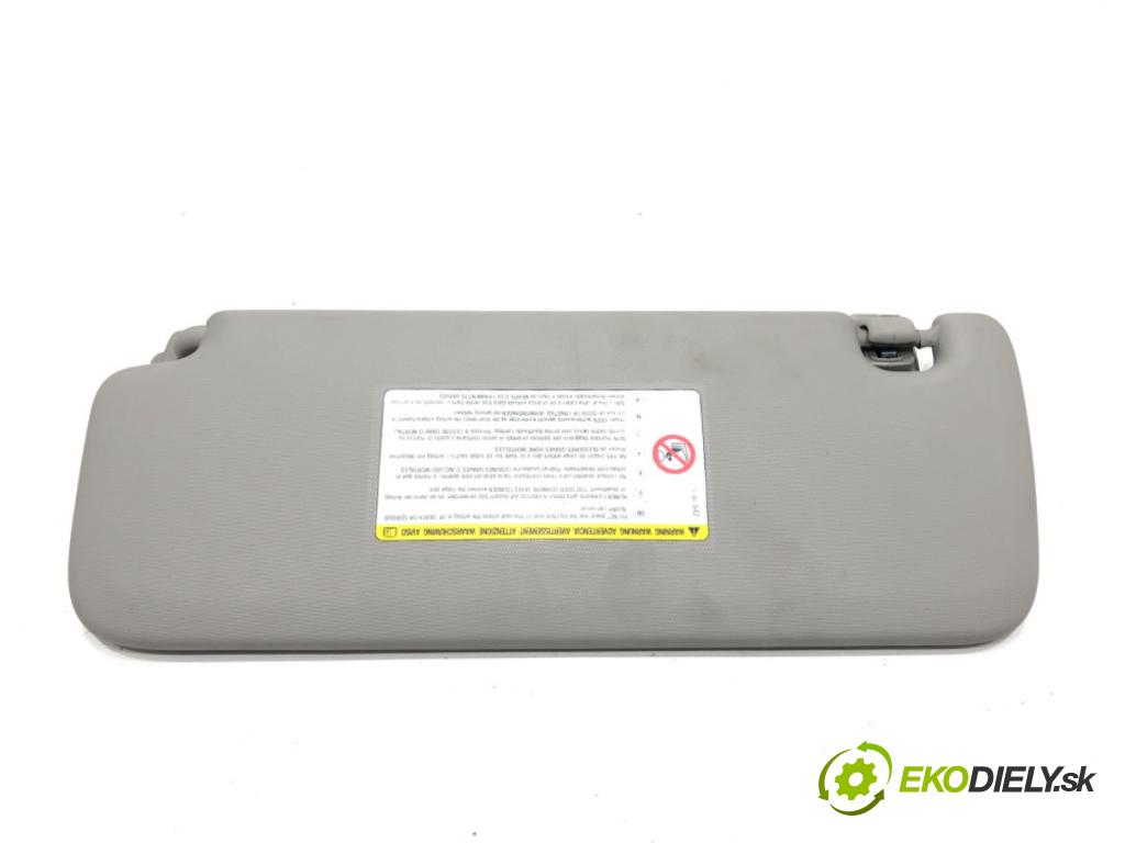 OPEL ZAFIRA TOURER C (P12) 2011 - 2022    2.0 CDTi (75) 121 kW [165 KM] olej napędowy 2011 - 2022  Clona slnečná pravy 