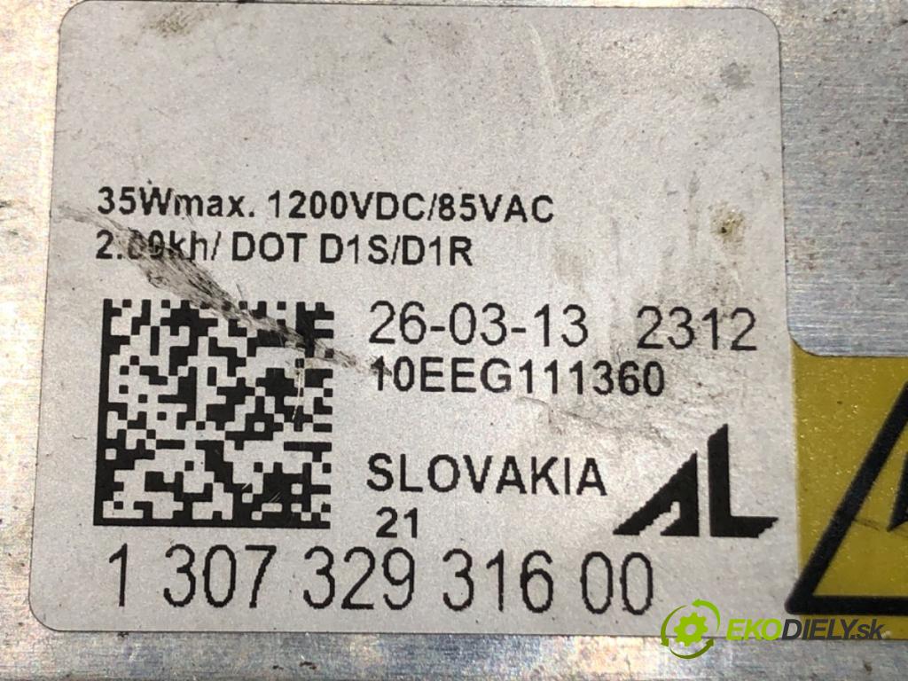 OPEL ZAFIRA TOURER C (P12) 2011 - 2022    2.0 CDTi (75) 121 kW [165 KM] olej napędowy 2011 - 2022  Menič XENON 130732931600 (Riadiace jednotky xenónu)