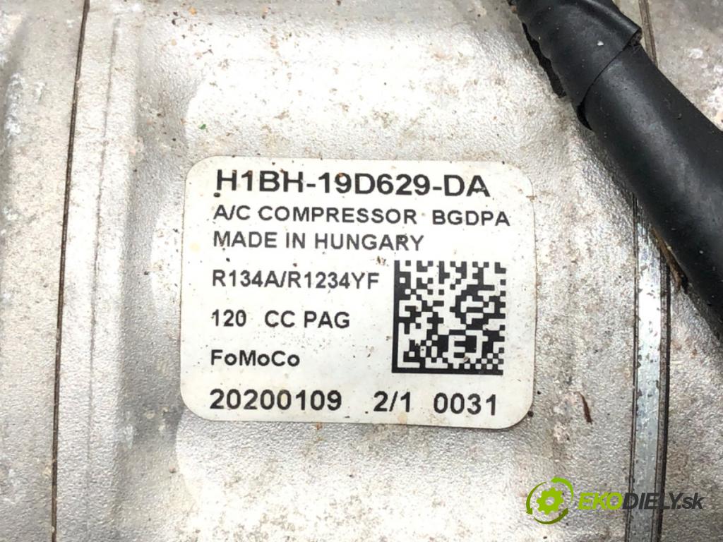 FORD ECOSPORT 2011 - 2022    1.0 EcoBoost 92 kW [125 KM] benzyna 2013 - 2022  Kompresor klimatizácie H1BH-19D629-DA (Kompresory klimatizácie)
