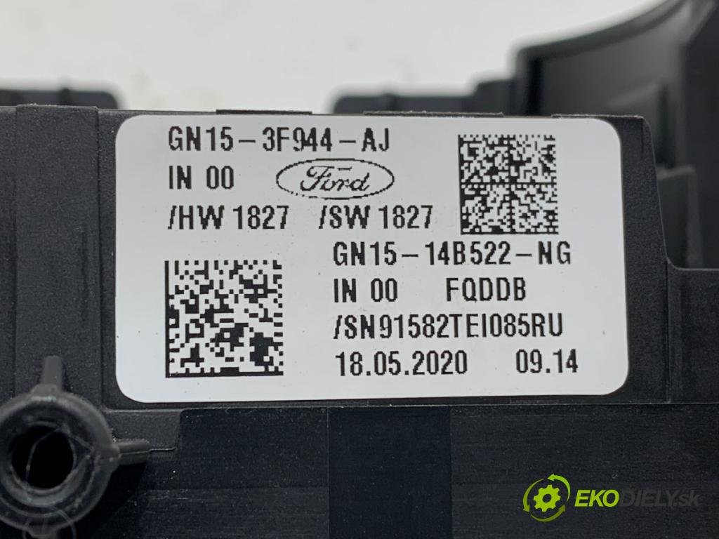 FORD ECOSPORT 2011 - 2022    1.0 EcoBoost 92 kW [125 KM] benzyna 2013 - 2022  Prepínač kombinovaný GN15-3F944-AJ (Prepínače, spínače, tlačidlá a ovládače kúrenia)