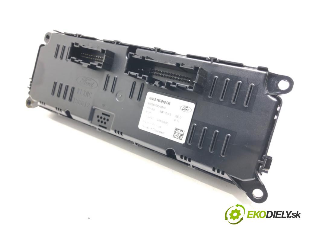 FORD ECOSPORT 2011 - 2022    1.0 EcoBoost 92 kW [125 KM] benzyna 2013 - 2022  Panel ovládania kúrenia GN15-18C612-CK (Prepínač/spínač/tlačidlo a ovládač kúrenia)