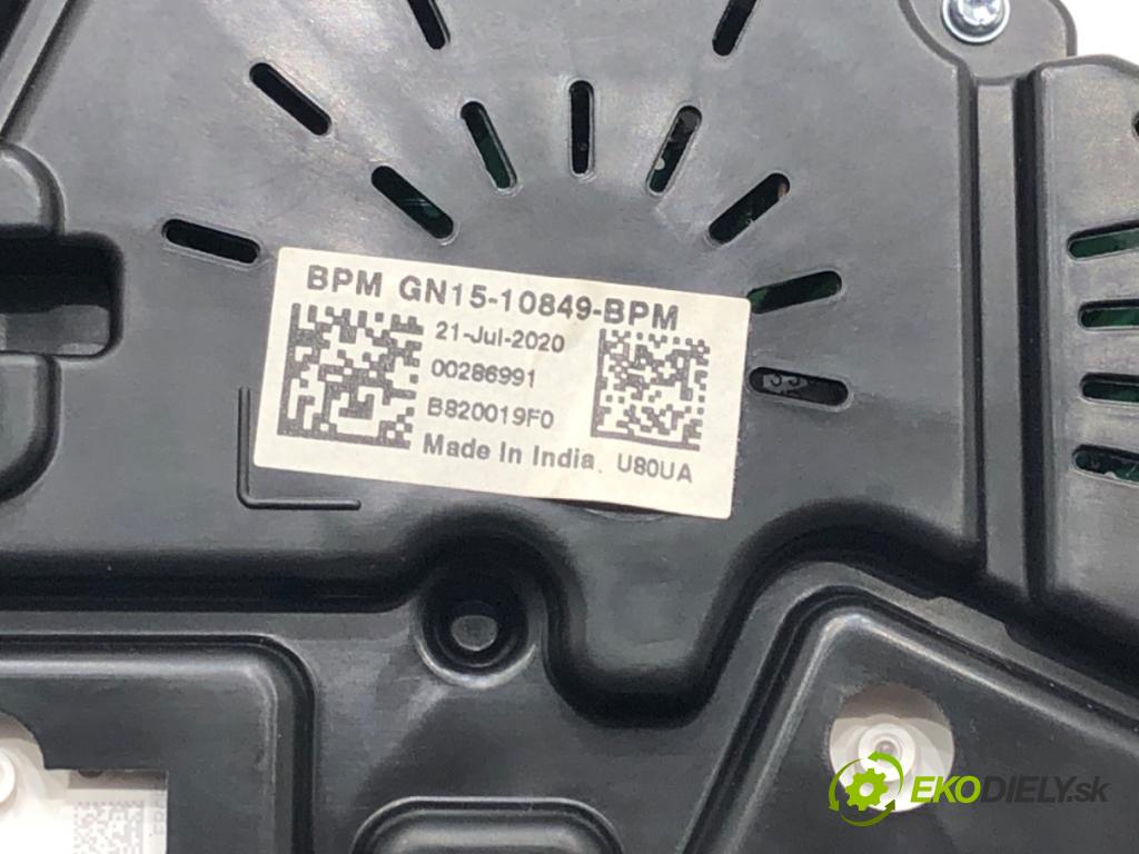 FORD ECOSPORT 2011 - 2022    1.0 EcoBoost 92 kW [125 KM] benzyna 2013 - 2022  Prístrojovka GN15-10849-BPM (Prístrojová doska, displej)
