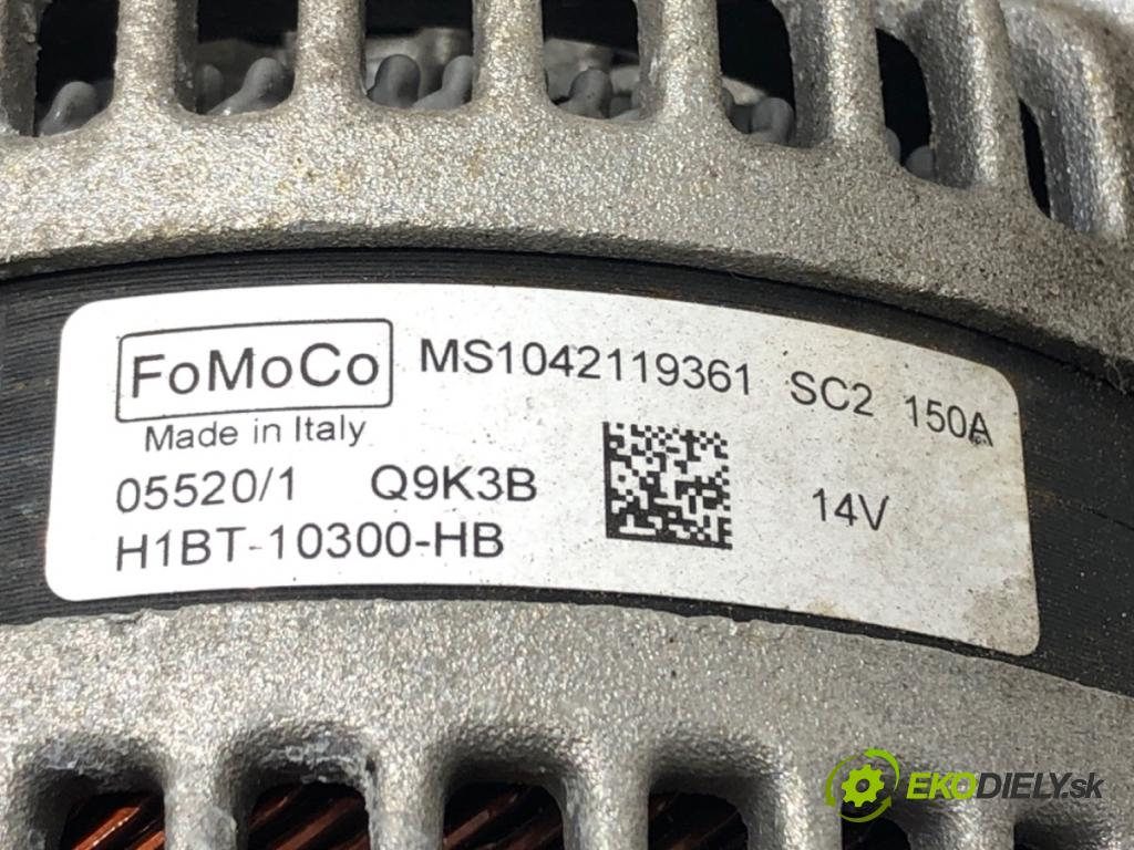 FORD ECOSPORT 2011 - 2022    1.0 EcoBoost 92 kW [125 KM] benzyna 2013 - 2022  Alternátor H1BT-10300-HB (Alternátory)