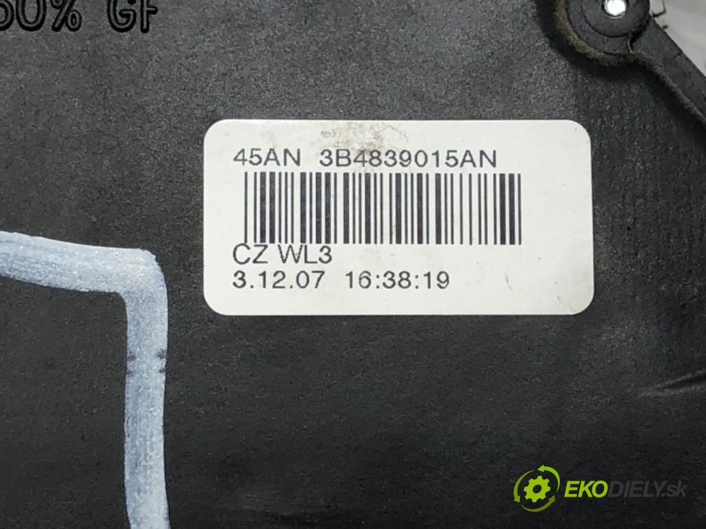 VW POLO (9N_, 9A_) 2001 - 2014    1.2 12V 51 kW [69 KM] benzyna 2007 - 2009  zámok dveře levý zadní část