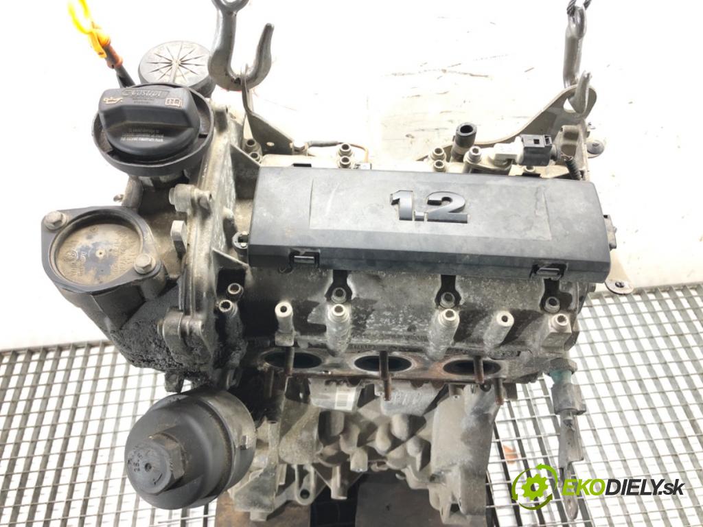 VW POLO (9N_, 9A_) 2001 - 2014    1.2 12V 51 kW [69 KM] benzyna 2007 - 2009  motor BZG (Motory (kompletní))