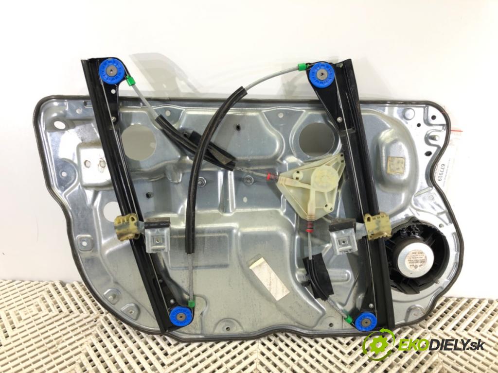VW POLO (9N_, 9A_) 2001 - 2014    1.2 12V 51 kW [69 KM] benzyna 2007 - 2009  mechanismus okna pravý přední část 6Q2959801E