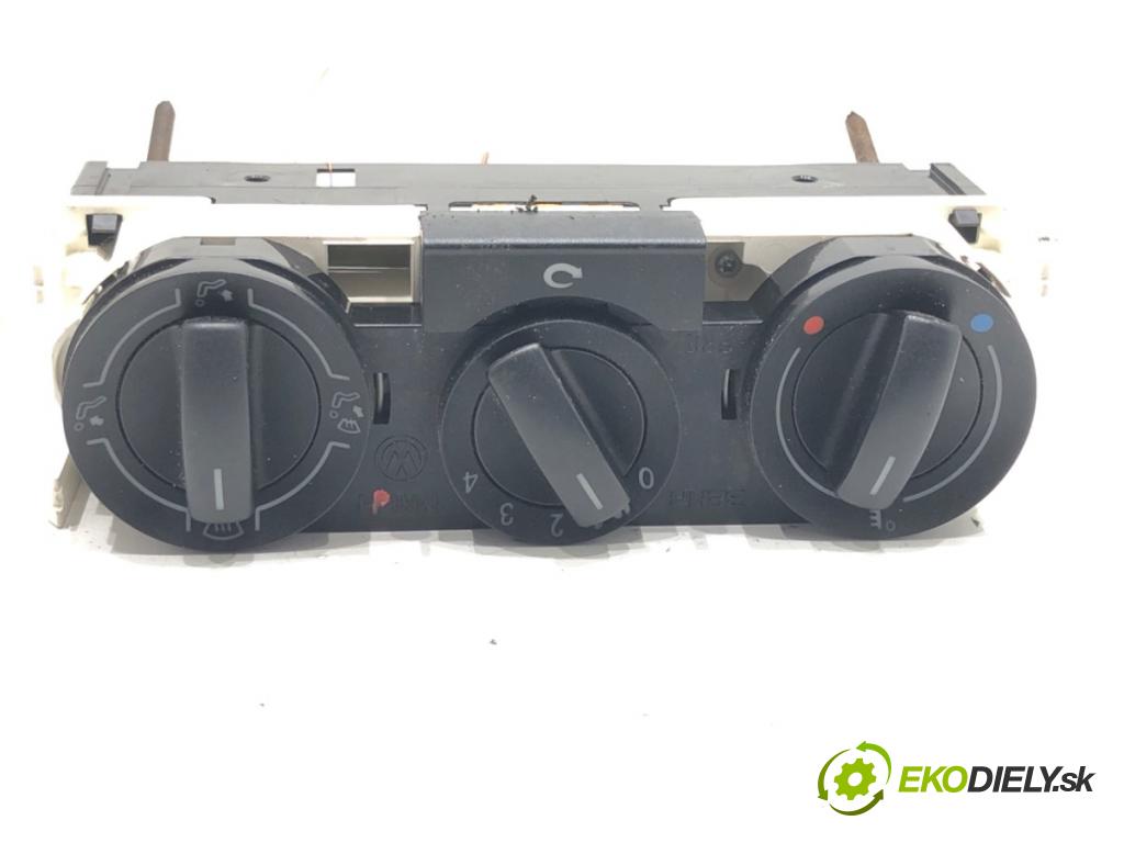 VW POLO (9N_, 9A_) 2001 - 2014    1.2 12V 51 kW [69 KM] benzyna 2007 - 2009  Panel ovládania kúrenia 6Q0819045T (Prepínače, spínače, tlačidlá a ovládače kúrenia)