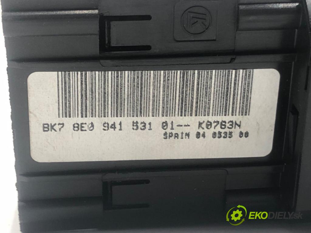 AUDI A4 B6 Avant (8E5) 2000 - 2005    2.0 96 kW [130 KM] benzyna 2001 - 2004  spínač světel 8E0941531