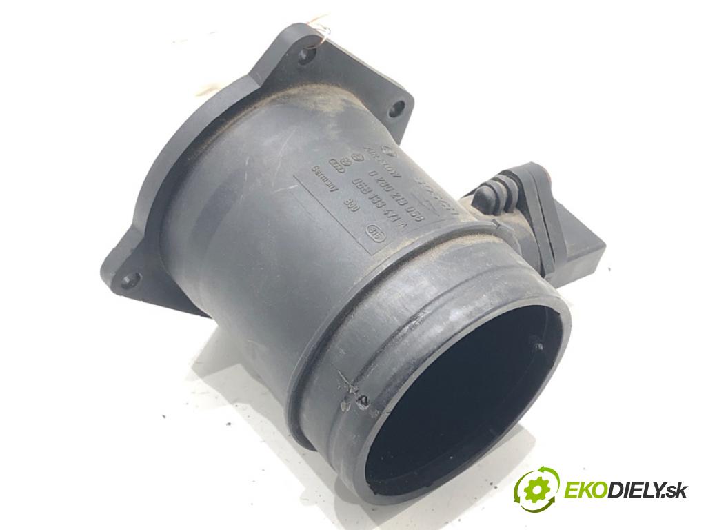 AUDI A4 B6 Avant (8E5) 2000 - 2005    2.0 96 kW [130 KM] benzyna 2001 - 2004  Váha vzduchu 0280218058 06B133471A (Váhy vzduchu)