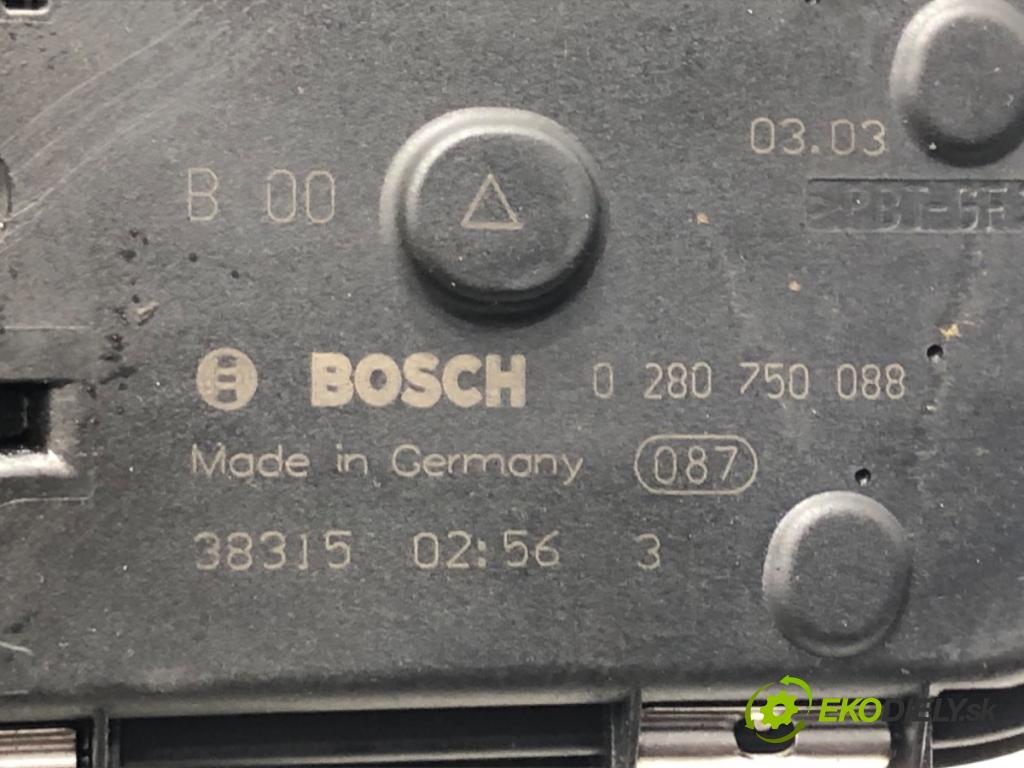 AUDI A4 B6 Avant (8E5) 2000 - 2005    2.0 96 kW [130 KM] benzyna 2001 - 2004  Škrtiaca klapka 0280750088 (Škrtiace klapky)