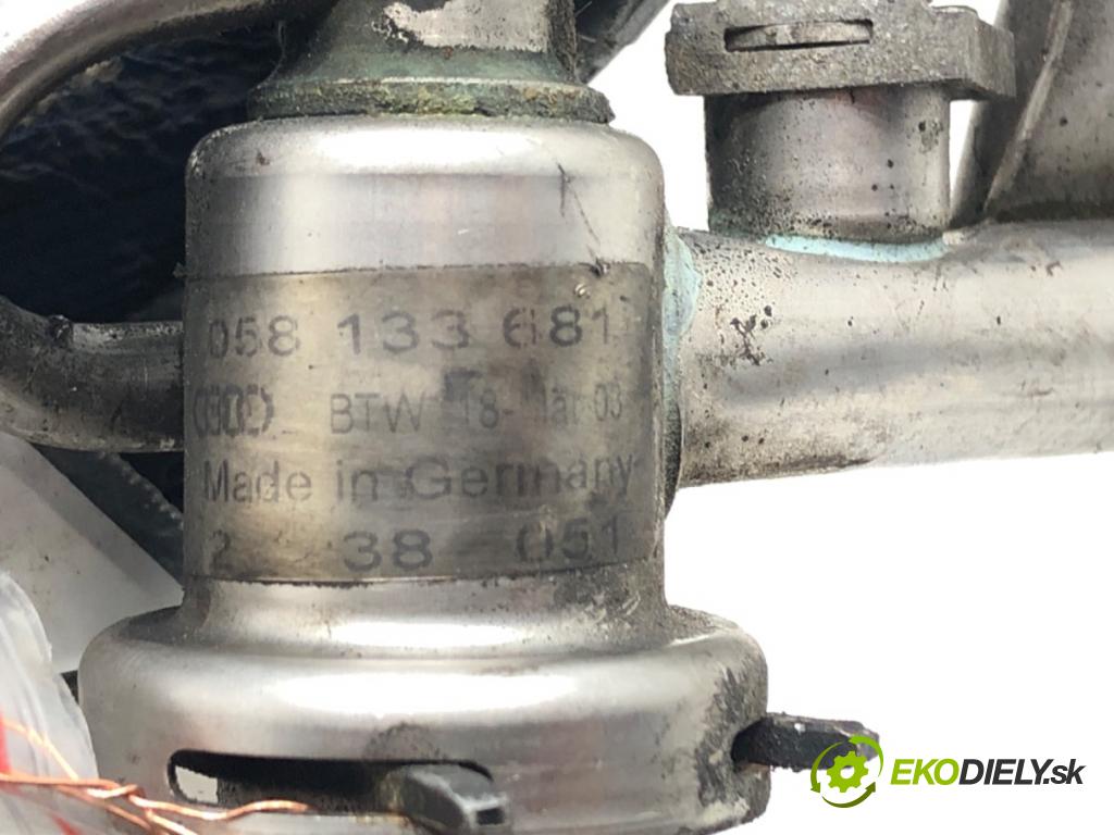 AUDI A4 B6 Avant (8E5) 2000 - 2005    2.0 96 kW [130 KM] benzyna 2001 - 2004  Lišta vstrekovacia 058133681 (Vstrekovacie lišty)