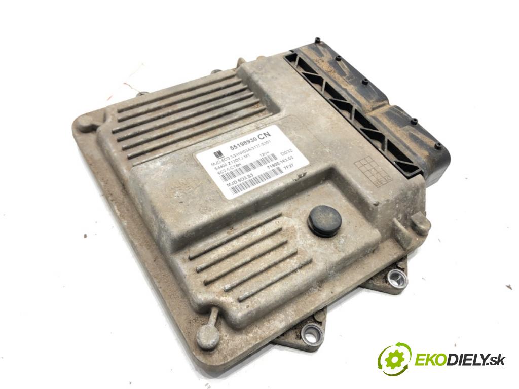 OPEL CORSA D (S07) 2006 - 2014    1.3 CDTI (L08, L68) 55 kW [75 KM] olej napędowy 2006 - 2014  riadiaca jednotka Motor 55198930CN (Riadiace jednotky)