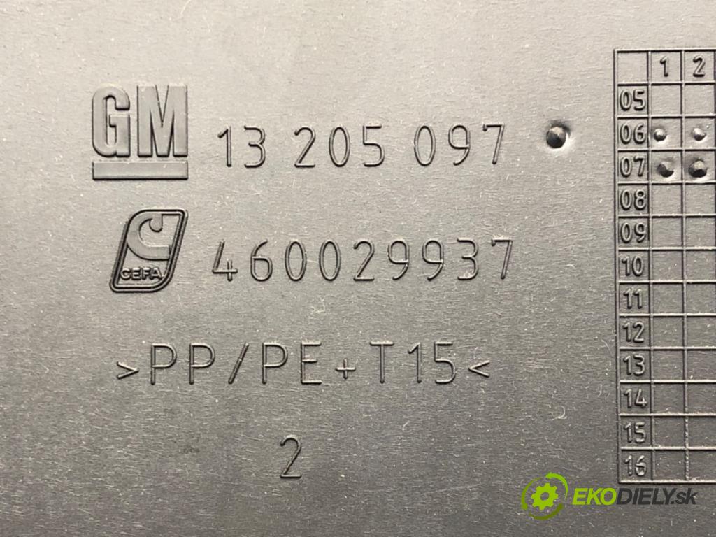 OPEL CORSA D (S07) 2006 - 2014    1.3 CDTI (L08, L68) 55 kW [75 KM] olej napędowy 2006 - 2014  Priehradka, kastlík spolujazdca 13205097 (Priehradky, kastlíky)