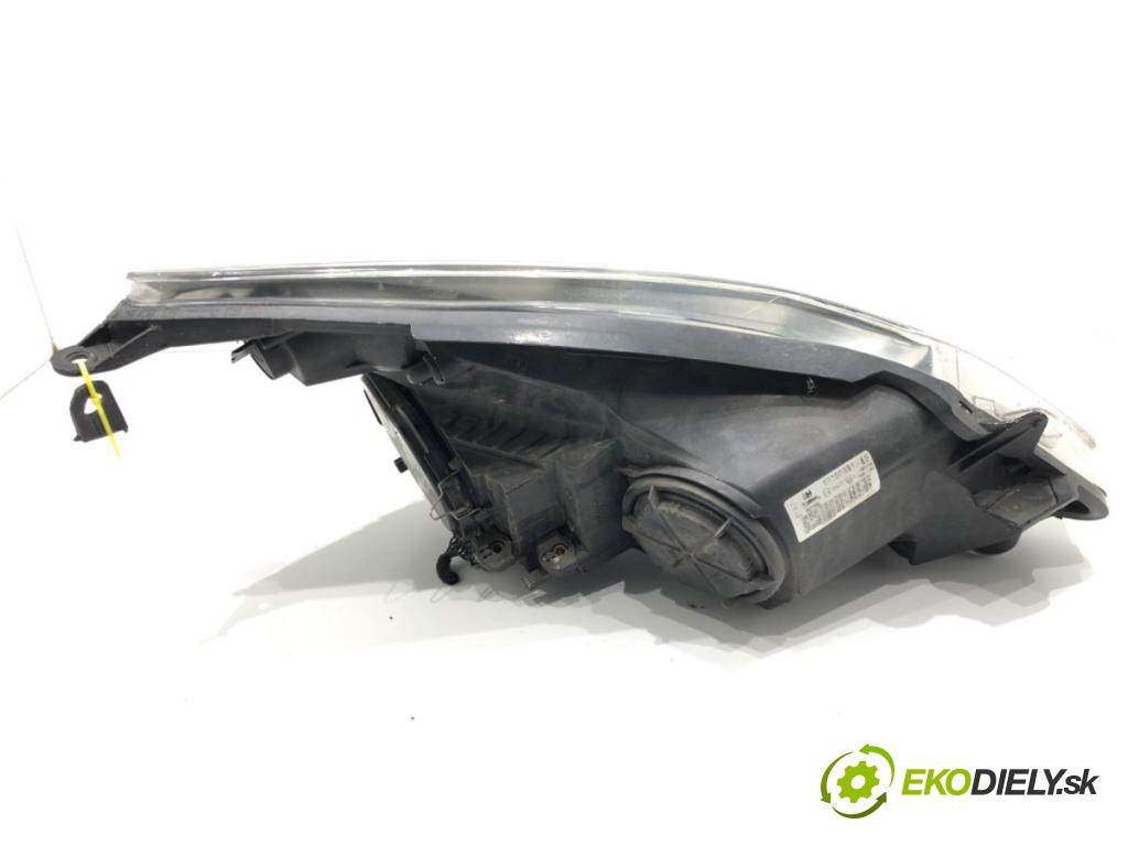 OPEL CORSA D (S07) 2006 - 2014    1.3 CDTI (L08, L68) 55 kW [75 KM] olej napędowy 2006 - 2014  světlomet levý přední část 13186381
