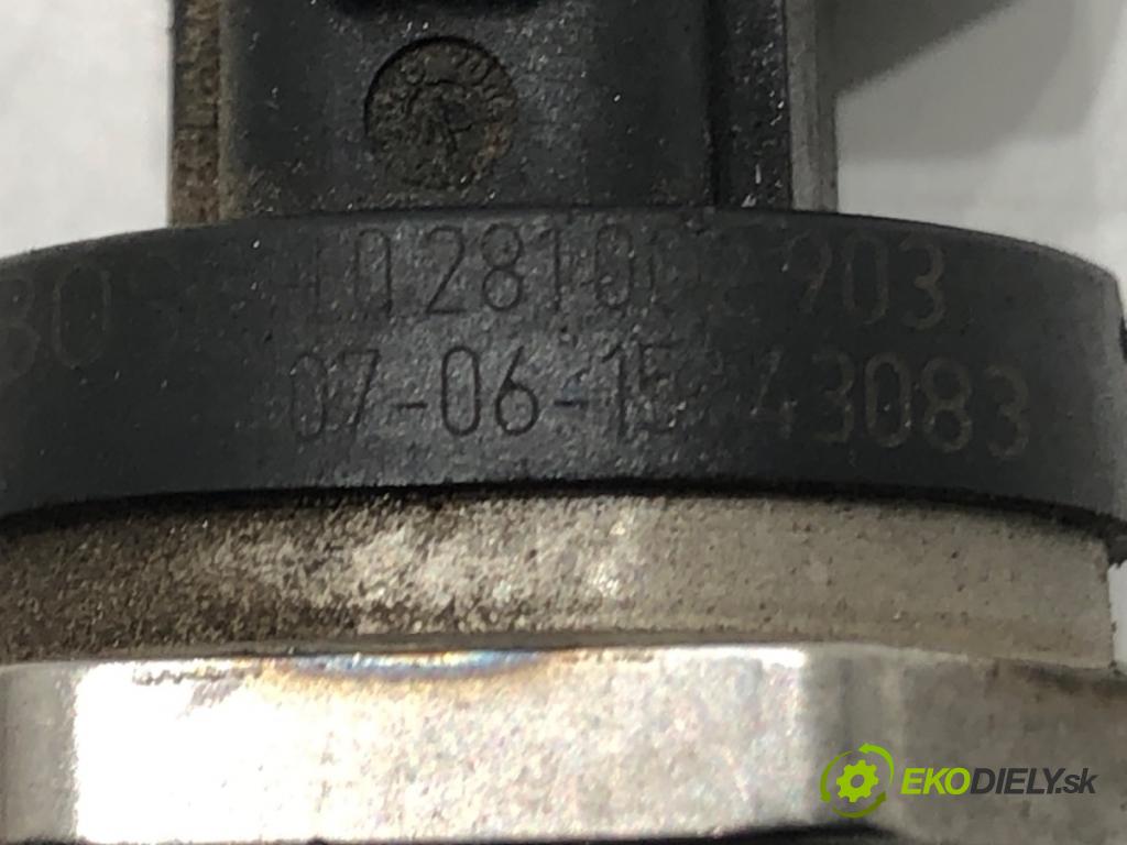 OPEL CORSA D (S07) 2006 - 2014    1.3 CDTI (L08, L68) 55 kW [75 KM] olej napędowy 2006 - 2014  Snímač tlaku paliva 0281002903 (Snímače)