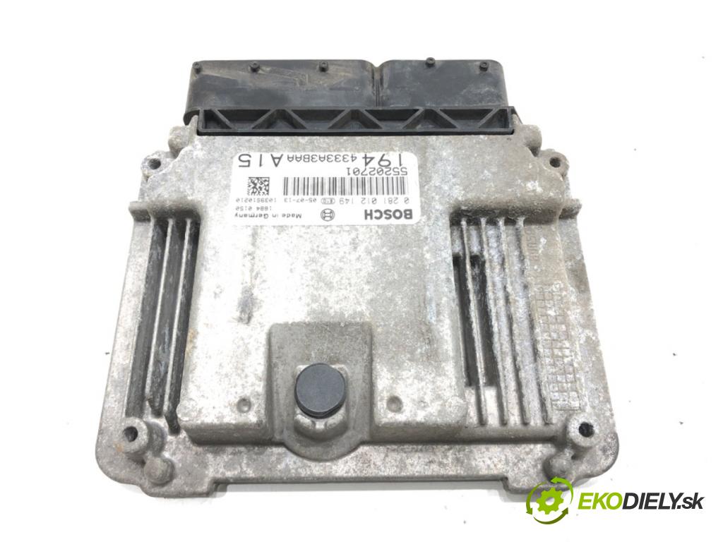 FIAT CROMA (194_) 2005 - 2022    1.9 D Multijet (194AXC1B, 194AXC12) 110 kW [150 KM] olej napędowy 2005 - 2011  riadiaca jednotka Motor 0281012149 (Riadiace jednotky)