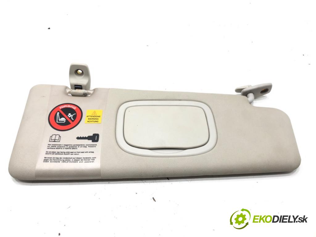 FIAT CROMA (194_) 2005 - 2022    1.9 D Multijet (194AXC1B, 194AXC12) 110 kW [150 KM] olej napędowy 2005 - 2011  Clona slnečná pravy 