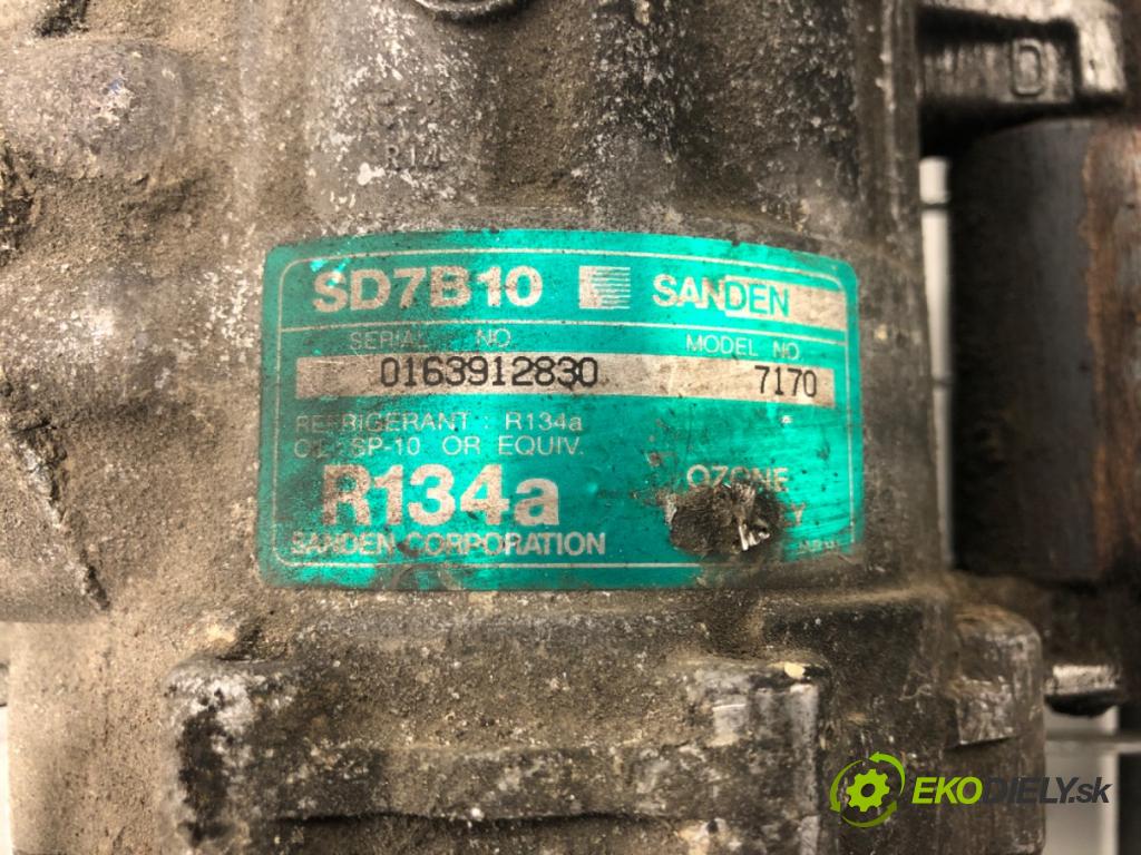 OPEL MONTEREY B (M98) 1998 - 1999    3.0 DTI (UBS73D, UBS73G) 117 kW [159 KM] olej napędowy 1998 - 1999  Kompresor klimatizácie SD7B10 (Kompresory klimatizácie)