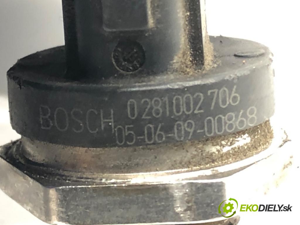 FIAT CROMA (194_) 2005 - 2022    1.9 D Multijet (194AXC1B, 194AXC12) 110 kW [150 KM] olej napędowy 2005 - 2011  Snímač tlaku paliva 0281002706 (Snímače)