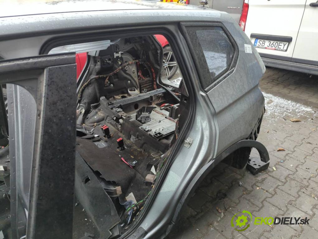 BMW X3 (F25) 2010 - 2017    xDrive 20 d 135 kW [184 KM] olej napędowy 2010 - 2014  KAROSERIA ČTVRŤÁK blatník zadní část levý pravý práh střecha PODŁUŻNICA pravý