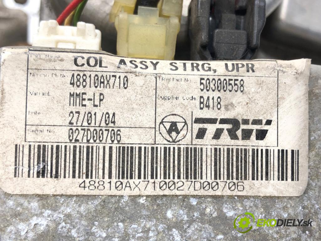 NISSAN MICRA III (K12) 2002 - 2010    1.4 16V 65 kW [88 KM] benzyna 2003 - 2010  Pumpa servočerpadlo 48810AX710 (Servočerpadlá, pumpy riadenia)