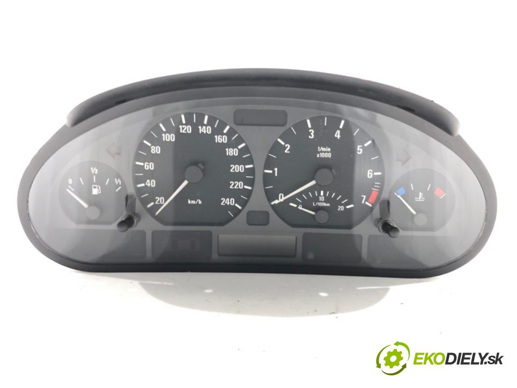 BMW 3 (E46) 1997 - 2005    318 i 105 kW [143 KM] benzyna 2001 - 2005  Prístrojovka 4117729 (Prístrojové dosky, displeje)