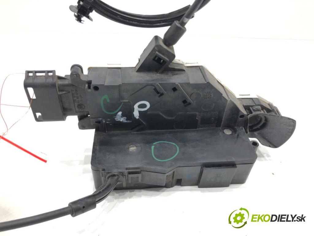 PEUGEOT 207 (WA_, WC_) 2006 - 2015    1.6 16V Turbo 110 kW [150 KM] benzyna 2006 - 2013  zámok dveře levý přední část 24087816