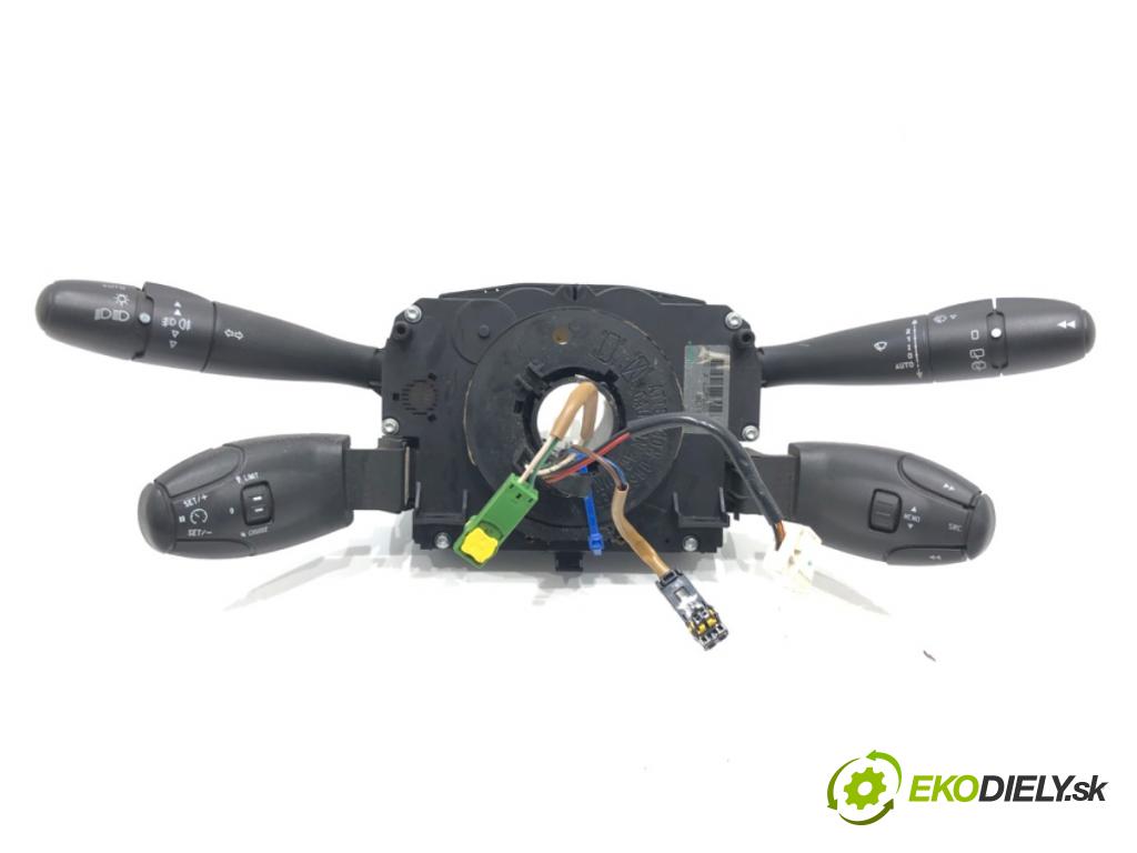 PEUGEOT 207 (WA_, WC_) 2006 - 2015    1.6 16V Turbo 110 kW [150 KM] benzyna 2006 - 2013  Prepínač kombinovaný 96630717XT (Prepínače, spínače, tlačidlá a ovládače kúrenia)