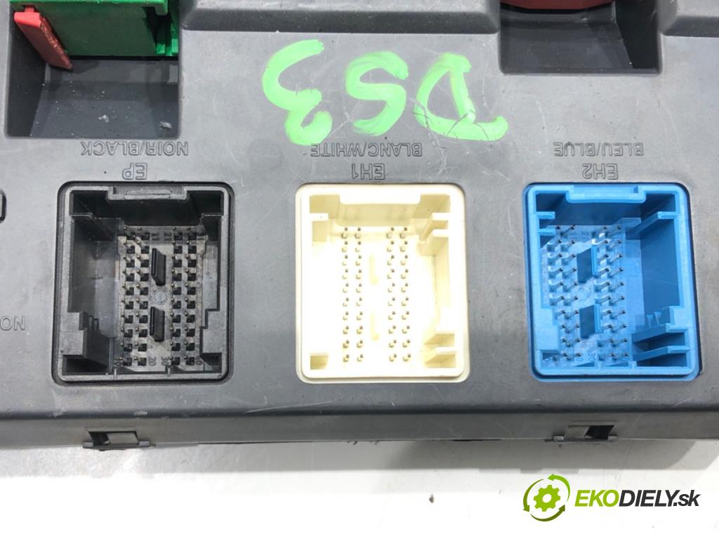 PEUGEOT 207 (WA_, WC_) 2006 - 2015    1.6 16V Turbo 110 kW [150 KM] benzyna 2006 - 2013  modul BSI 9674021080 (Pojistkové skříňky)