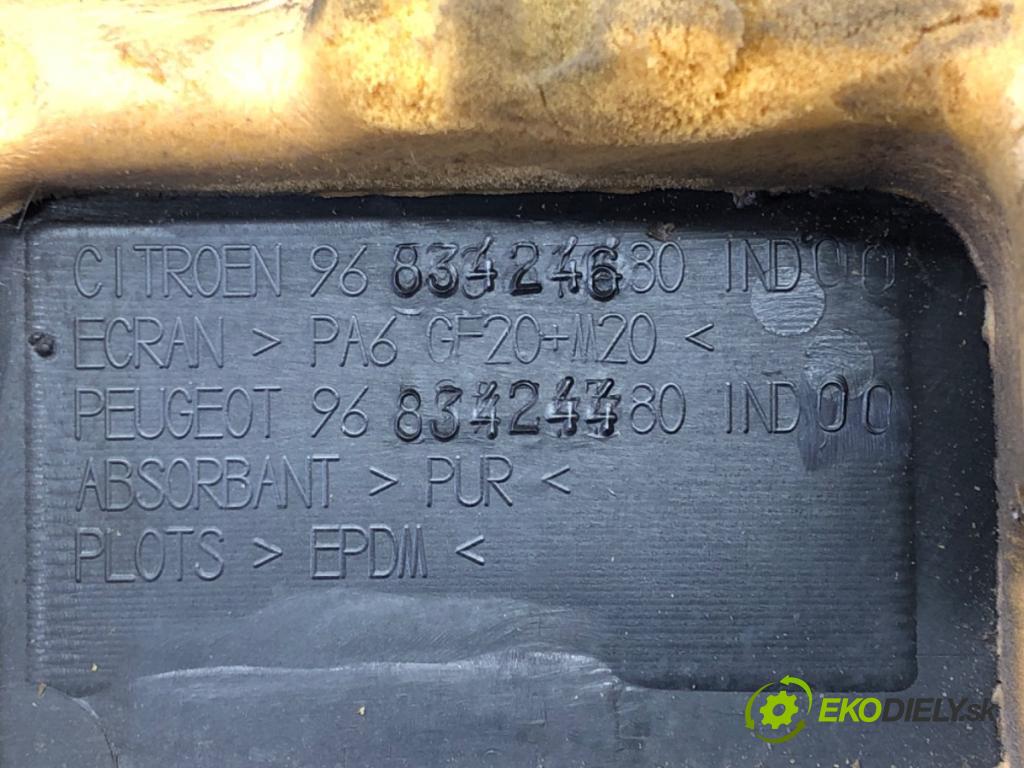 PEUGEOT 508 SW I (8E_) 2010 - 2018    2.0 HDi 103 kW [140 KM] olej napędowy 2010 - 2018  kryt motora 9683424680 (Kryty motora)