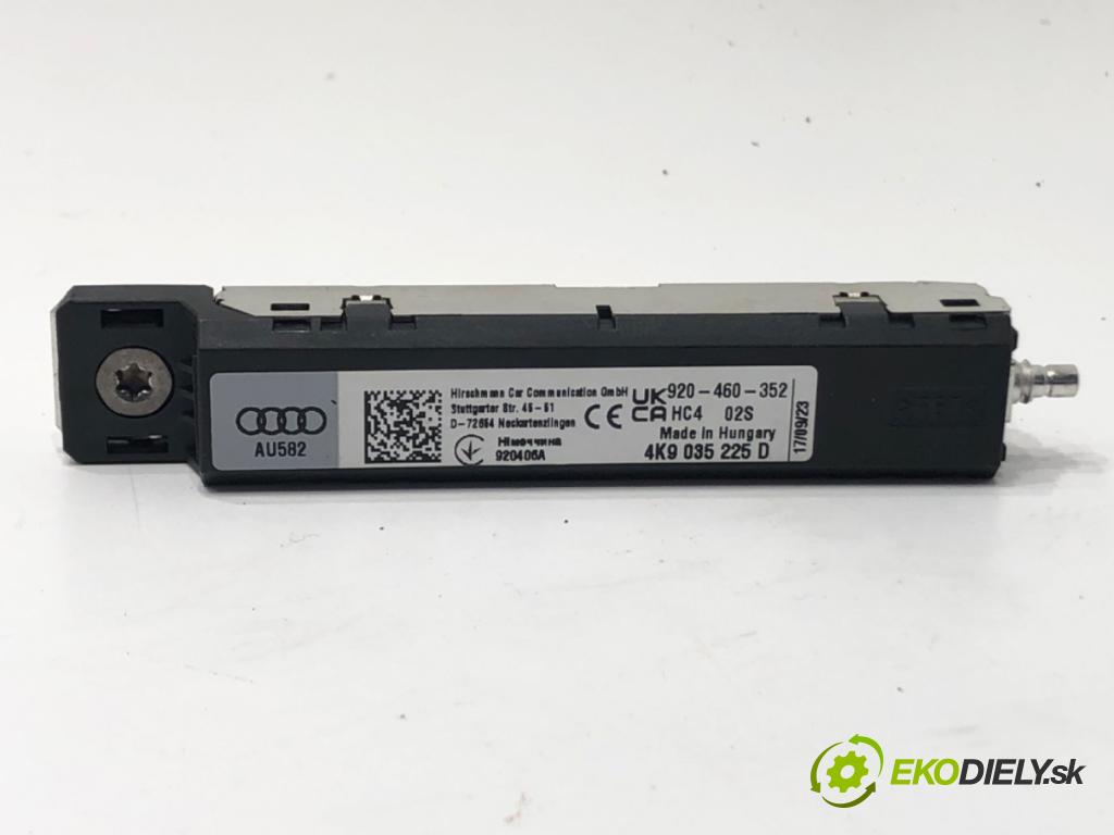 AUDI A6 C8 Avant (4A5) 2018 - 2022    40 TDI Mild Hybrid quattro 150 kW [204 KM] Hybryda silnik Diesla / elektryczny 2018 - 2022  Zosilňovač Antenní: 4K9035225B (Zosilňovače)