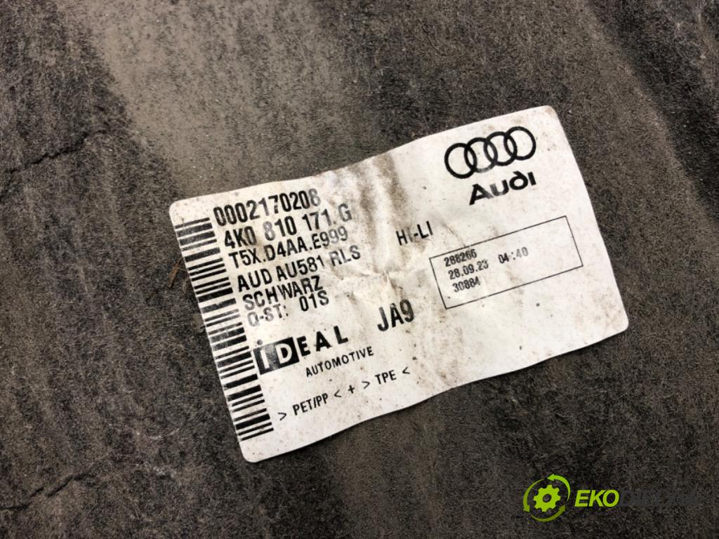 AUDI A6 C8 Avant (4A5) 2018 - 2022    40 TDI Mild Hybrid quattro 150 kW [204 KM] Hybryda silnik Diesla / elektryczny 2018 - 2022  podblatník levý přední část 4K0810171G