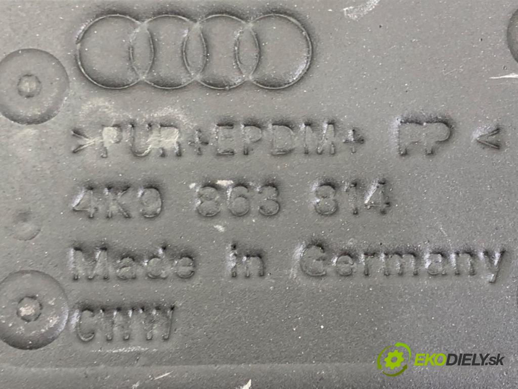 AUDI A6 C8 Avant (4A5) 2018 - 2022    40 TDI Mild Hybrid quattro 150 kW [204 KM] Hybryda silnik Diesla / elektryczny 2018 - 2022  odhlučnění podblatník pravý zadní část 4K9863814