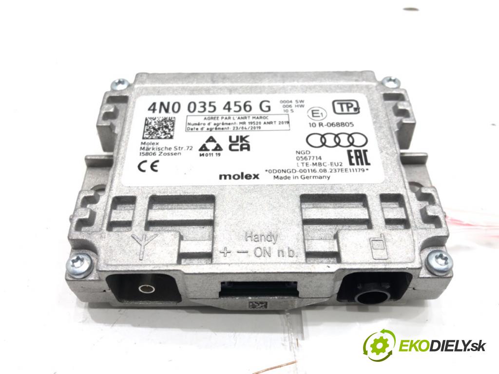 AUDI A6 C8 Avant (4A5) 2018 - 2022    40 TDI Mild Hybrid quattro 150 kW [204 KM] Hybryda silnik Diesla / elektryczny 2018 - 2022  Zosilňovač Antenní: 4N0035456G (Zosilňovače)