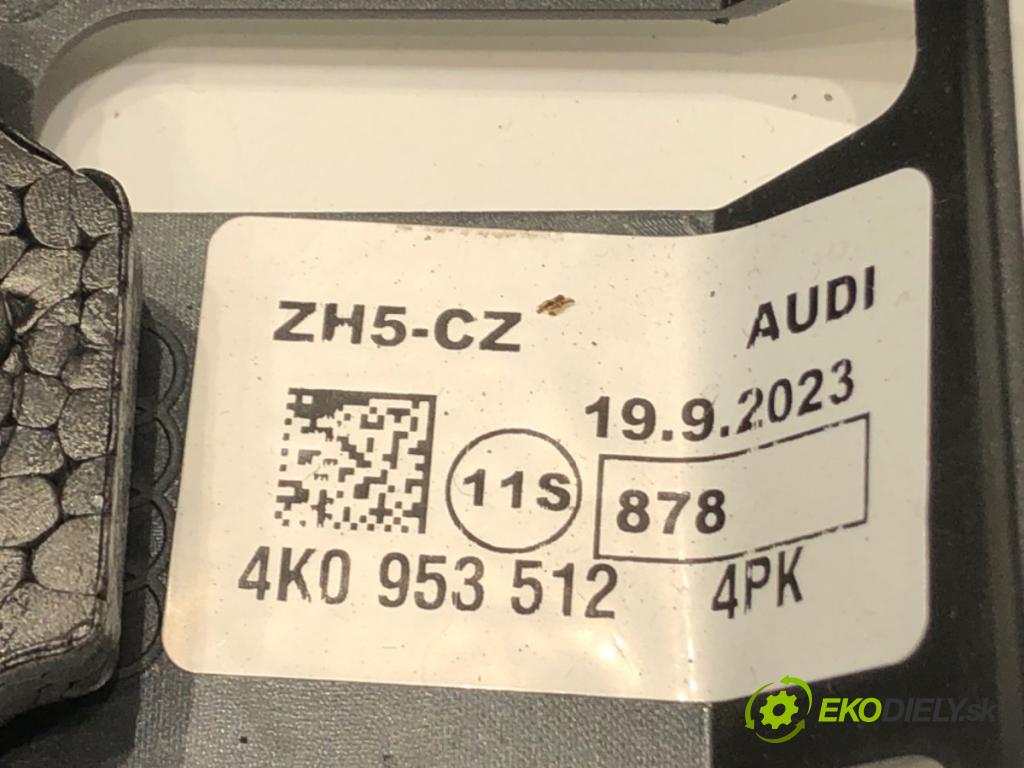 AUDI A6 C8 Avant (4A5) 2018 - 2022    40 TDI Mild Hybrid quattro 150 kW [204 KM] Hybryda silnik Diesla / elektryczny 2018 - 2022  Obal tyče riadiacej 4K0953512 (Plasty, kryty, obaly interiéru)