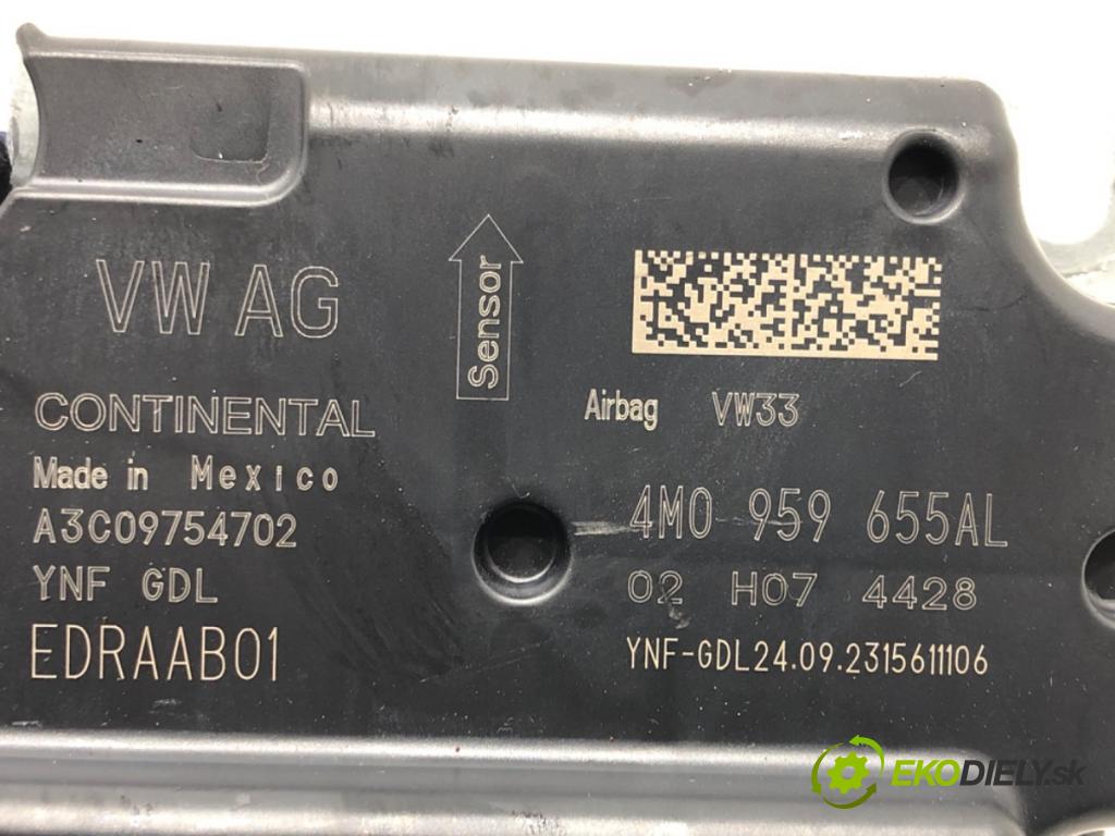 AUDI A6 C8 Avant (4A5) 2018 - 2022    40 TDI Mild Hybrid quattro 150 kW [204 KM] Hybryda silnik Diesla / elektryczny 2018 - 2022  senzor airbag 4M0959655AL (Snímače)