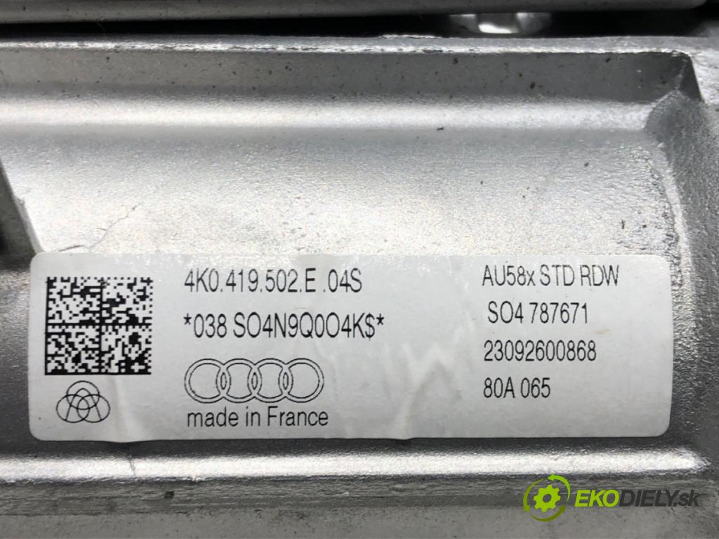 AUDI A6 C8 Avant (4A5) 2018 - 2022    40 TDI Mild Hybrid quattro 150 kW [204 KM] Hybryda silnik Diesla / elektryczny 2018 - 2022  Hriadeľ, tyč volantu 4K0419502E (Tyče riadenia (volantu))