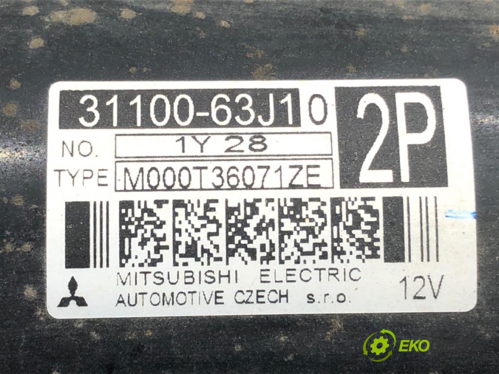 SUZUKI SX4 (EY, GY) 2006 - 2022    1.6 VVT (RW 416) 88 kW [120 KM] benzyna 2009 - 2022  Štartér 31100-63J10 (Štartéry)