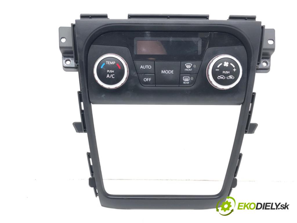 SUZUKI SX4 (EY, GY) 2006 - 2022    1.6 VVT (RW 416) 88 kW [120 KM] benzyna 2009 - 2022  Panel ovládania kúrenia 39510-55L00 (Prepínače, spínače, tlačidlá a ovládače kúrenia)