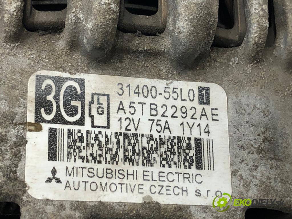 SUZUKI SX4 (EY, GY) 2006 - 2022    1.6 VVT (RW 416) 88 kW [120 KM] benzyna 2009 - 2022  Alternátor 31400-55L0 (Alternátory)